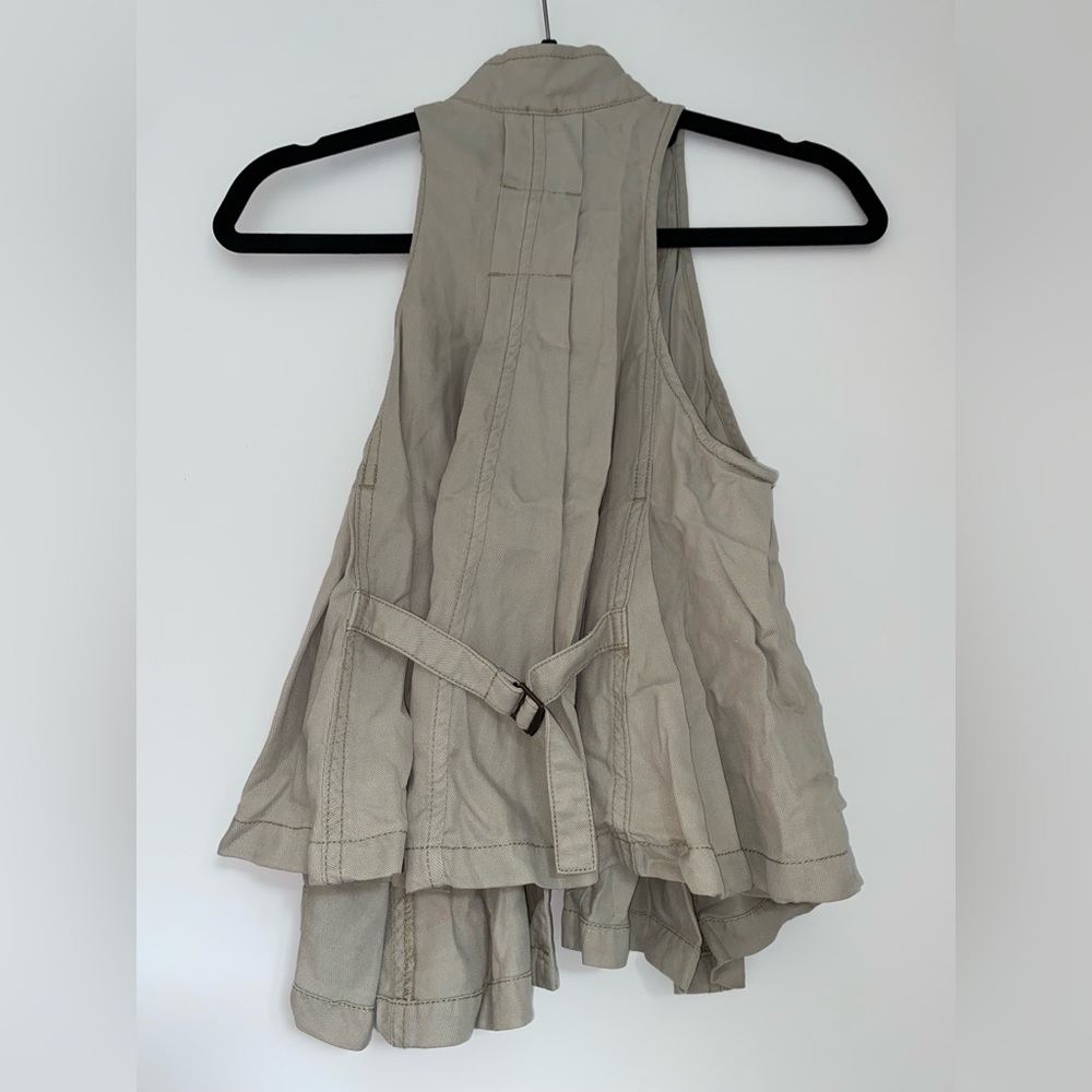Free people tan cardigan